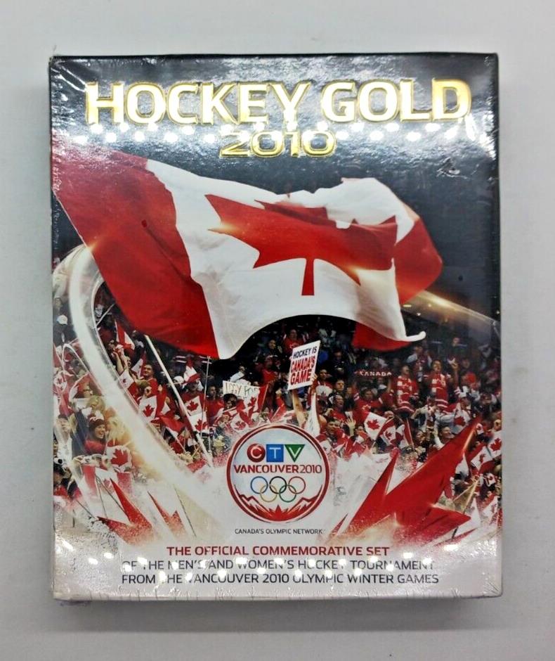 Hockey Gold 2010 Olympics Canadian Men's & Women's Ice Hockey Blu-ray Set New