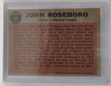 Load image into Gallery viewer, 2011 Topps Heritage 50th Anniversary 1962 Buybacks #397 John Roseboro (B)
