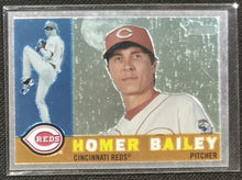 Load image into Gallery viewer, 2009 Topps Heritage Chrome Holo Refractor #CHR116 Homer Bailey
