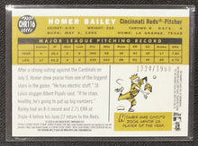 Load image into Gallery viewer, 2009 Topps Heritage Chrome Holo Refractor #CHR116 Homer Bailey (D)
