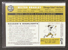 Load image into Gallery viewer, 2009 Topps Heritage Chrome Holo Refractor #CHR110 Milton Bradley
