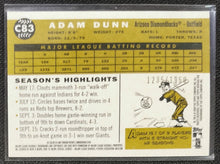 Load image into Gallery viewer, 2009 Topps Heritage Chrome Holo Refractor #C83 Adam Dunn
