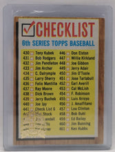 Load image into Gallery viewer, 2011 Topps Heritage 50th Anniversary 1962 Buybacks #441 Checklist
