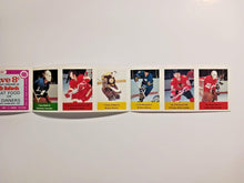 Load image into Gallery viewer, Loblaws NHL Action Players 1974-75 Sticker Stamps w/ Gil Perreault
