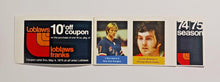 Load image into Gallery viewer, Loblaws NHL Action Players 1974-75 Sticker Stamps w/ Ron Ellis
