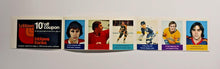 Load image into Gallery viewer, Loblaws NHL Action Players 1974-75 Sticker Stamps w/ Ron Ellis
