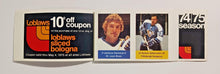 Load image into Gallery viewer, Loblaws NHL Action Players 1974-75 Sticker Stamps w/ Bill Lochead
