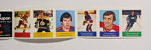 Load image into Gallery viewer, Loblaws NHL Action Players 1974-75 Sticker Stamps w/ Bill Lochead
