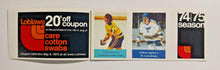 Load image into Gallery viewer, Loblaws NHL Action Players 1974-75 Sticker Stamps w/ Craig Ramsay
