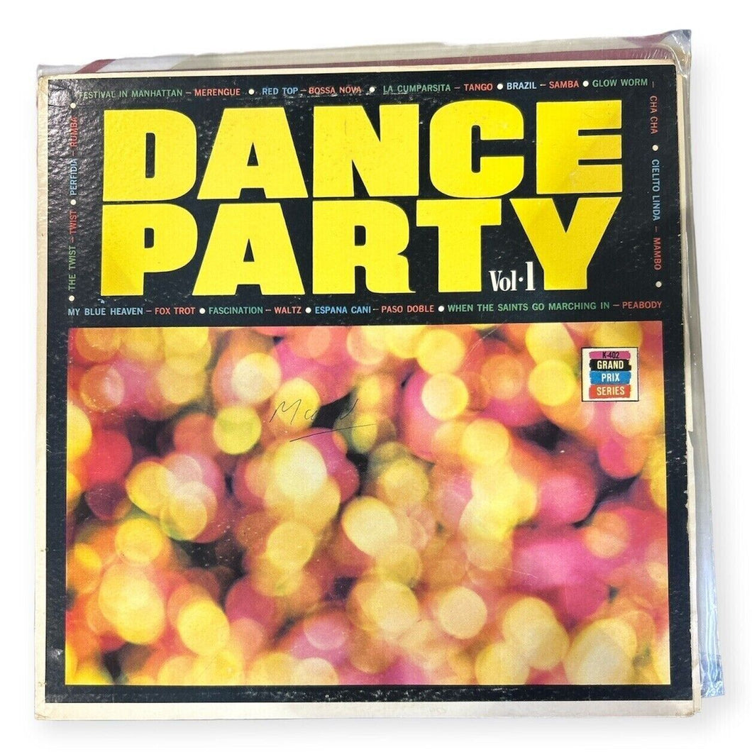 Dance Party Vol1 Vinyl Record