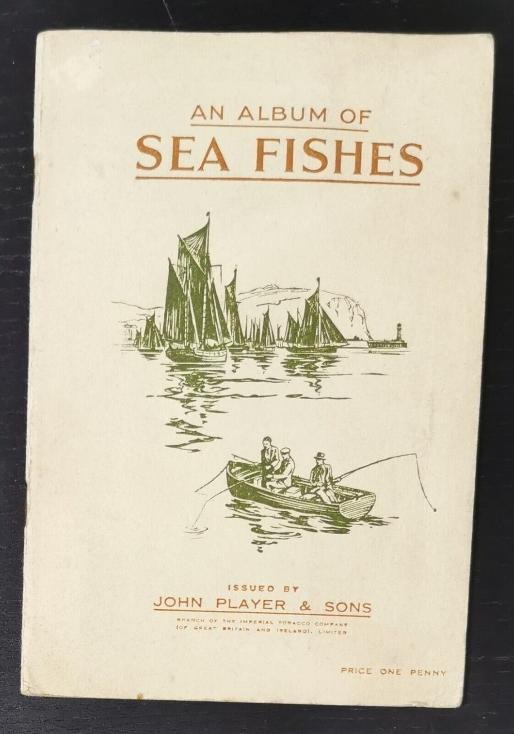 1930's John Player Cigarette Card Sea Fishes