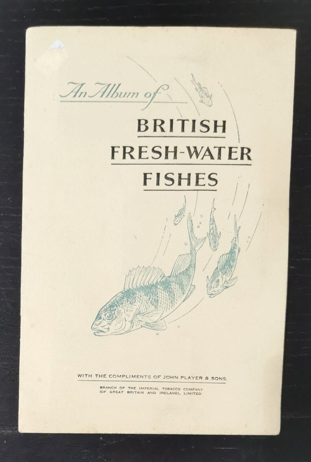 1935 John Player Cigarette Card British Fresh-Water Fishes