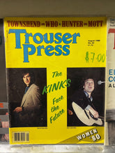 Load image into Gallery viewer, 1979-1981 Mixed Lot of &quot;Trouser Press&quot; Magazines
