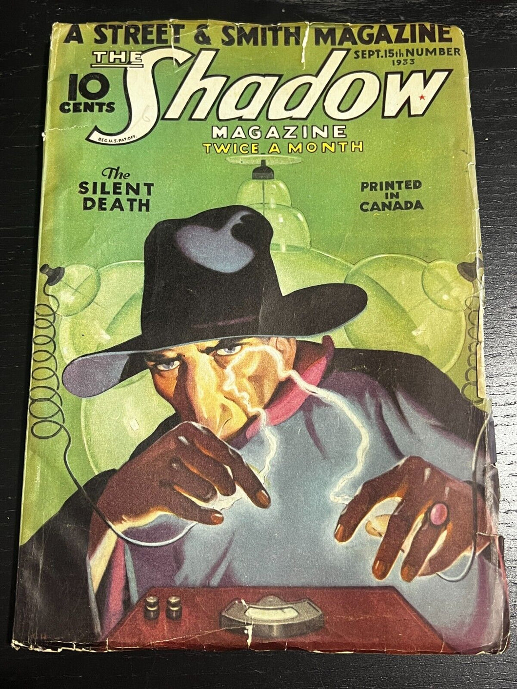 The Shadow - The Silent Death (Sept 15, 1933 Edition) *Canadian Variant*