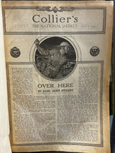 Load image into Gallery viewer, Mar-Sept, 1918 - Colliers Weekly Bound Magazine from Waltham Public Library
