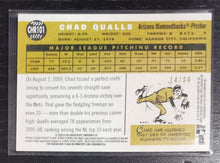 Load image into Gallery viewer, 2009 Topps Heritage Chrome Mark Chad Qualls Refractor SSP 14/60 CHR101
