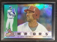 Load image into Gallery viewer, 2009 Topps Heritage Chrome Mark Derosa Black Refractor SSP 43/60 CHR163
