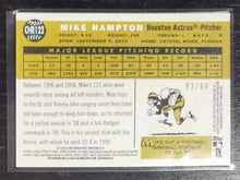 Load image into Gallery viewer, 2009 Topps Heritage Chrome Mike Hampton Black Refractor SSP 03/60 CHR122
