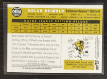 Load image into Gallery viewer, 2009 Topps Heritage Chrome Nolan Retmold Black Refractor SSP 10/60 CHR168

