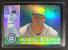 Load image into Gallery viewer, 2009 Topps Heritage Chrome Russell Branyan Black Refractor SSP 13/60 CHR173
