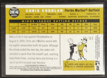 Load image into Gallery viewer, 2009 Topps Heritage Chrome Chris Coghlan Black Refractor SSP 05/60 CHR148
