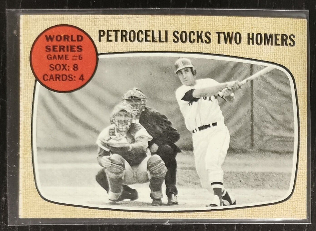 1968 O-Pee Chee OPC World Series Petrocelli #156