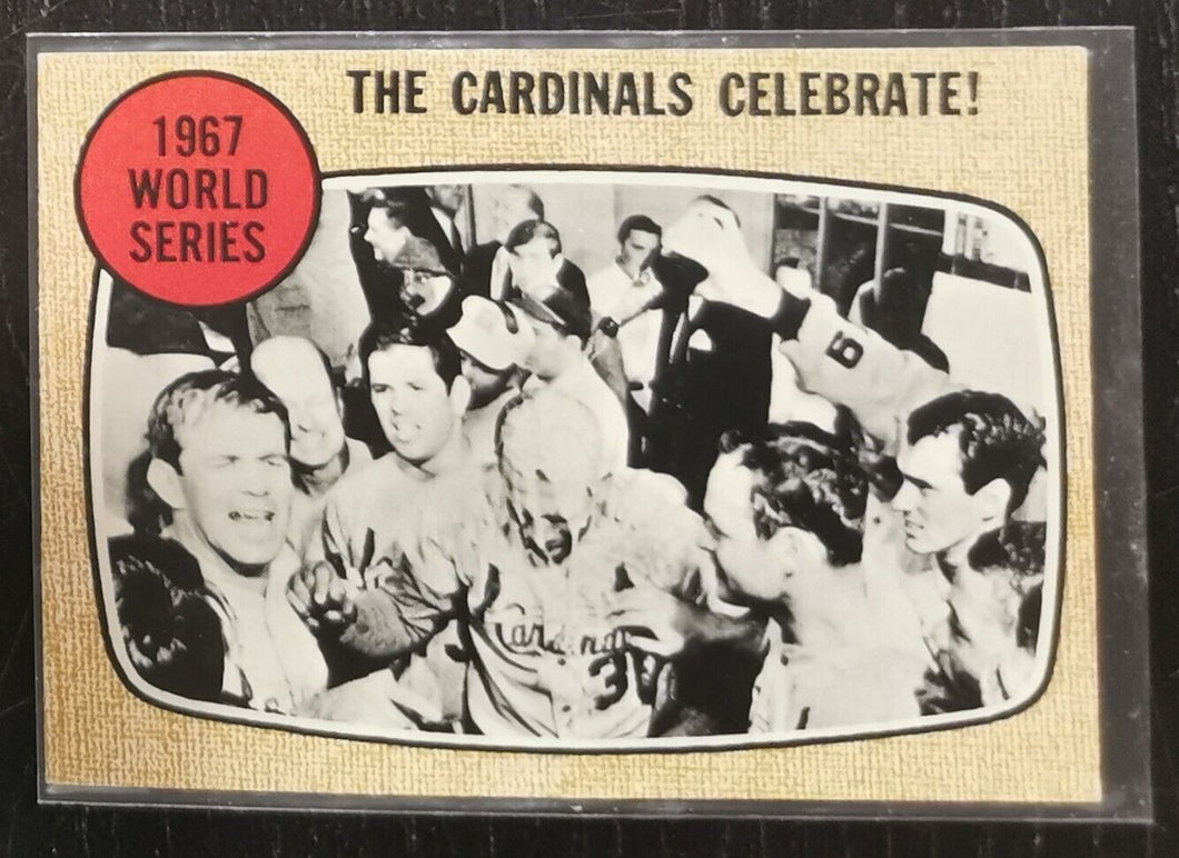 1968 O-Pee Chee OPC World Series The Cardinals Celebrate! #158