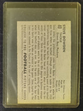 Load image into Gallery viewer, 1952 Bowman Steve Dowden Football Card #40
