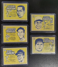 Load image into Gallery viewer, 1970 Topps Lot of 5 Baseball Cards #453 #455 #459 #463 #461
