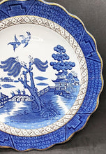 Load image into Gallery viewer, Booths Real Old Willow 10.5 Dinner Plate - Made in England - Backstamp 1
