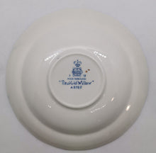 Load image into Gallery viewer, Booths Real Old Willow 5.9&quot; Saucer - Made in England - Backstamp

