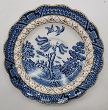Load image into Gallery viewer, Booths Real Old Willow 6.3&quot; Saucer - Made in England - Backstamp
