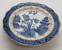 Load image into Gallery viewer, Booths Real Old Willow 6.3&quot; Saucer - Made in England - Backstamp
