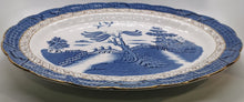 Load image into Gallery viewer, Booths Real Old Willow 14&quot; Oval Plate - Made in England
