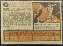 Load image into Gallery viewer, 1962 Topps Jim Kart #21 Baseball Card VG-EX
