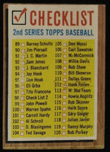 Load image into Gallery viewer, 1962 Topps Checklist 2nd Series #98 Baseball Card VG-EX
