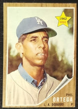 Load image into Gallery viewer, 1962 Topps Phil Ortega #69 Baseball Card VG-EX
