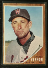 Load image into Gallery viewer, 1962 Topps Mickey Vernon #152 Baseball Card VG-EX
