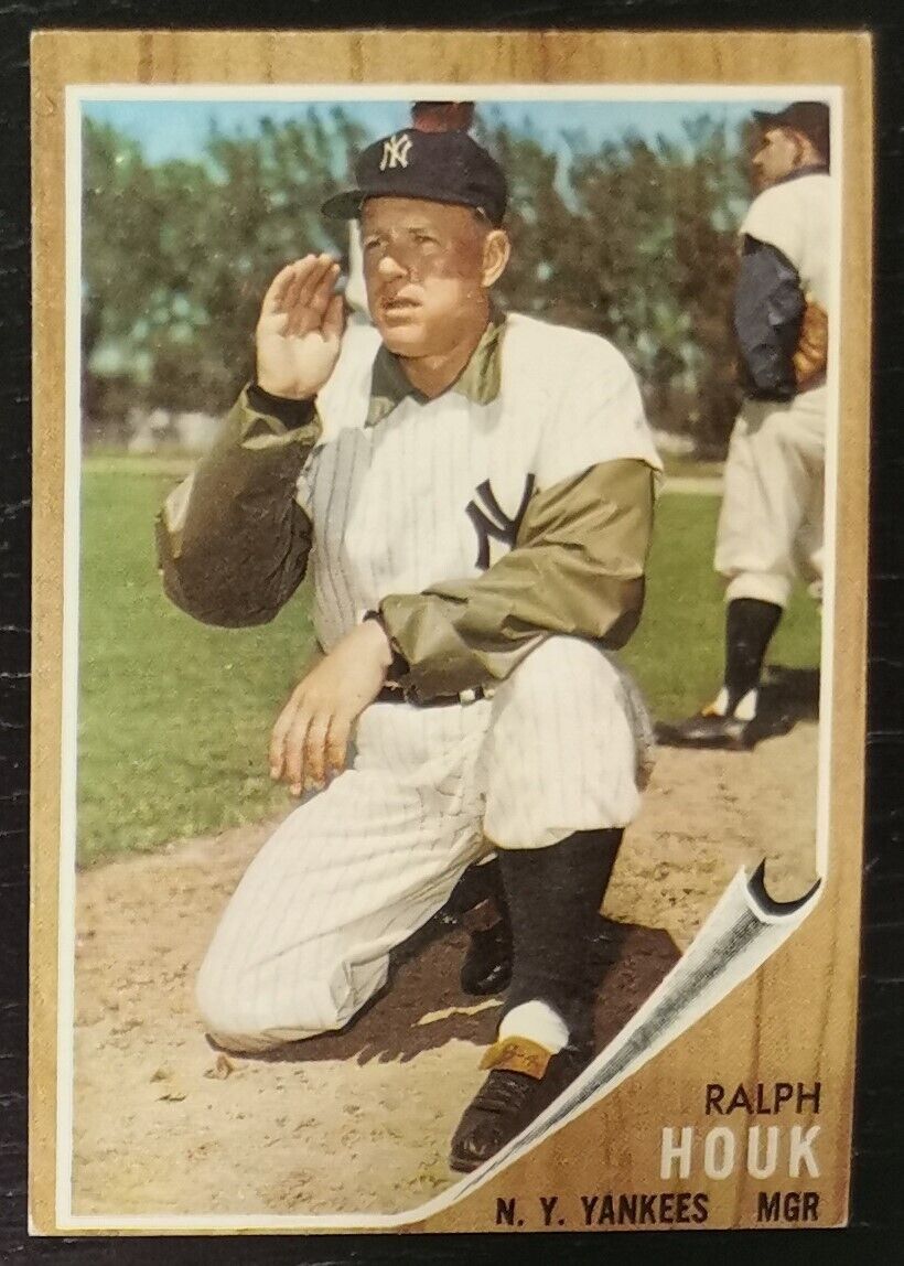 1962 Topps Ralph Houk #88 Baseball Card VG