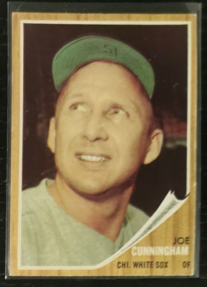 1962 Topps Joe Cunningham #195 Baseball Card VG-EX