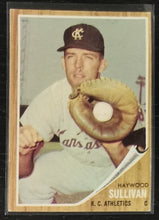 Load image into Gallery viewer, 1962 Topps Haywood Sullivan #184 Baseball Card EX
