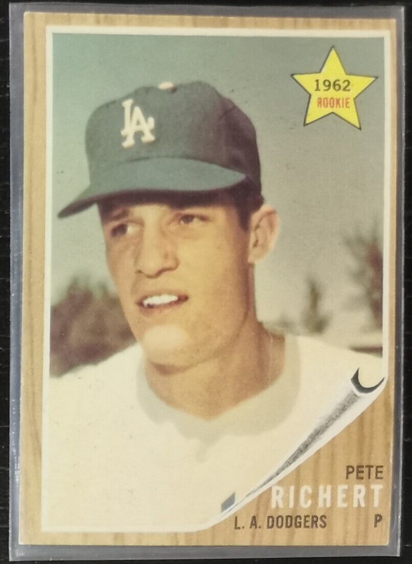 1962 Topps Pete Richert #131 Baseball Card VG-EX