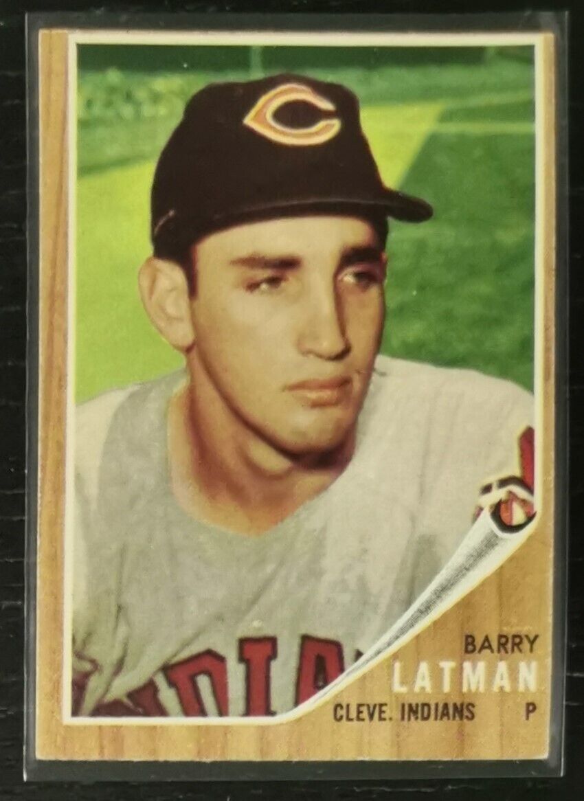 1962 Topps Barry Latman #145 Baseball Card EX