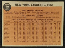 Load image into Gallery viewer, 1962 Topps New York Yankees - 1961 #251 Baseball Card VG-EX
