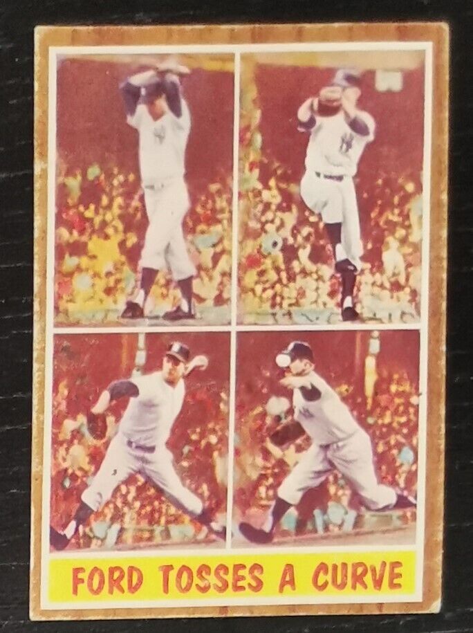 1962 Topps Whitey Ford #315 Baseball Card VG-EX