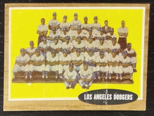 Load image into Gallery viewer, 1962 Topps Los Angeles Dodgers - 1961 #43 Baseball Card EX
