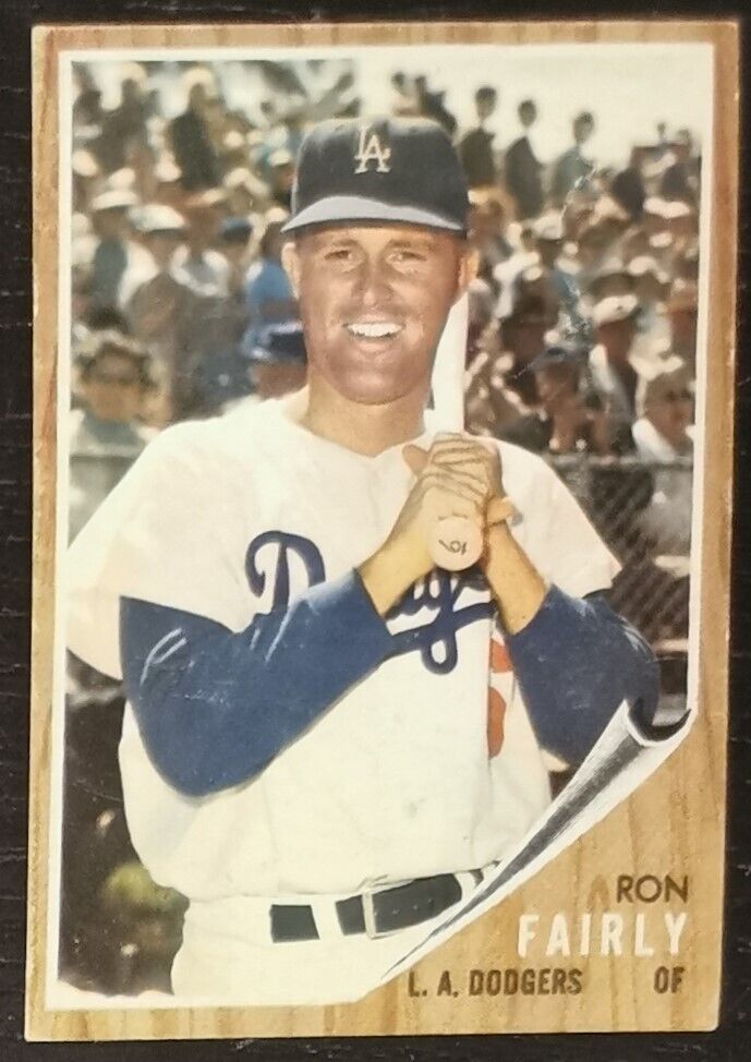 1962 Topps Ron Fairly #375 Baseball Card VG-EX