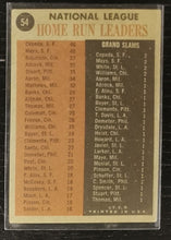 Load image into Gallery viewer, 1962 Topps Home Run Leaders #54 Baseball Card VG-EX
