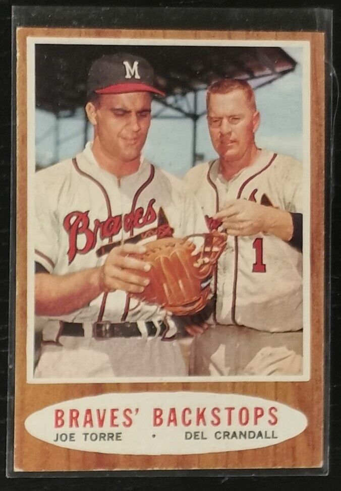 1962 Topps Braves' Backstops #351 Baseball Card VG-EX