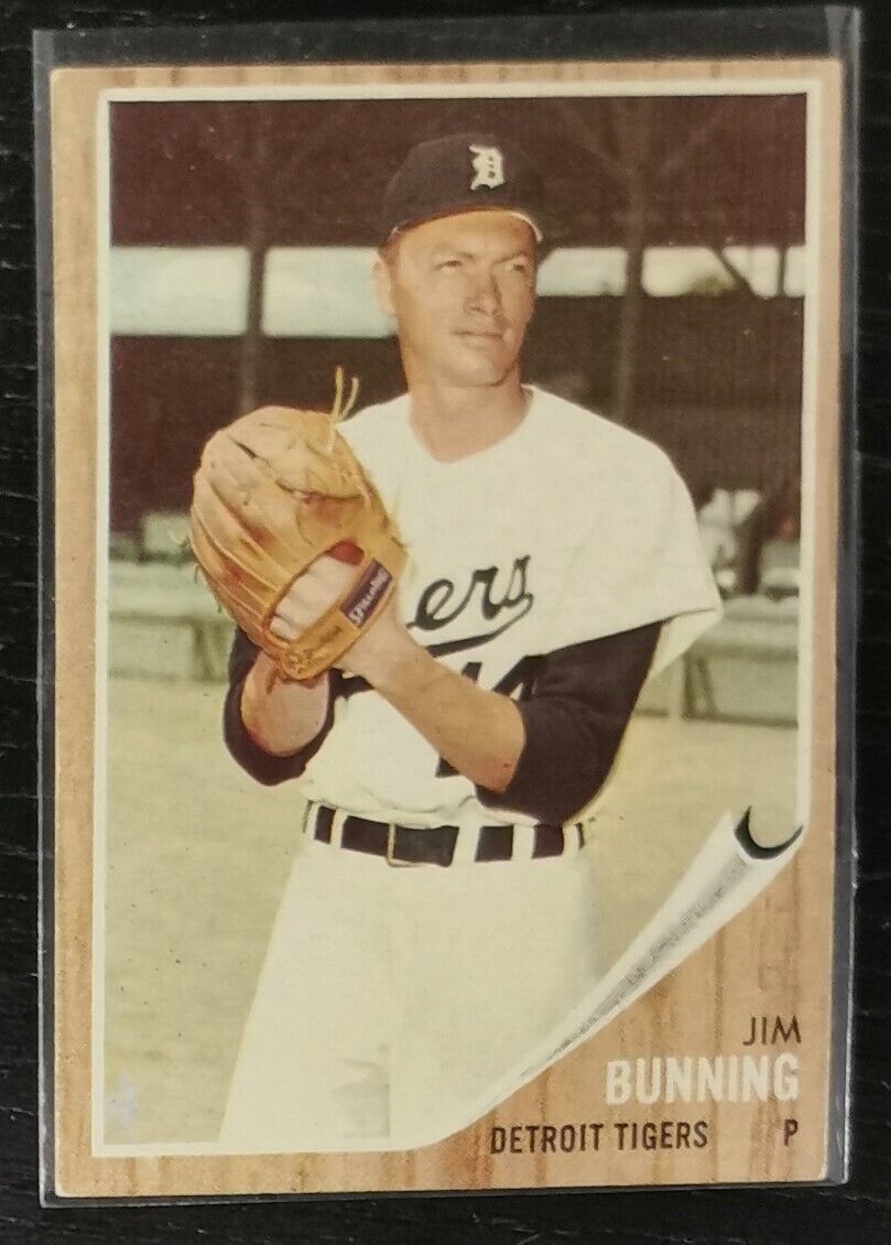 1962 Topps Jim Bunning #460 Baseball Card VG-EX